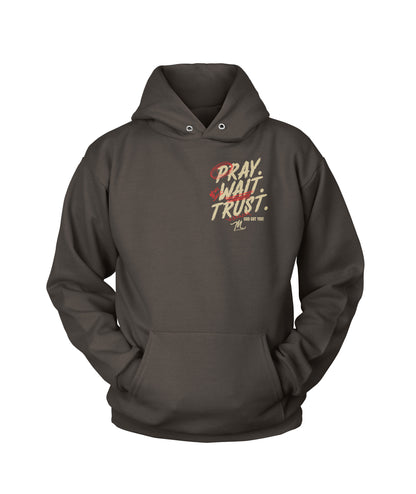 "Pray , Wait, Trust" Unisex Pullover Hoodie