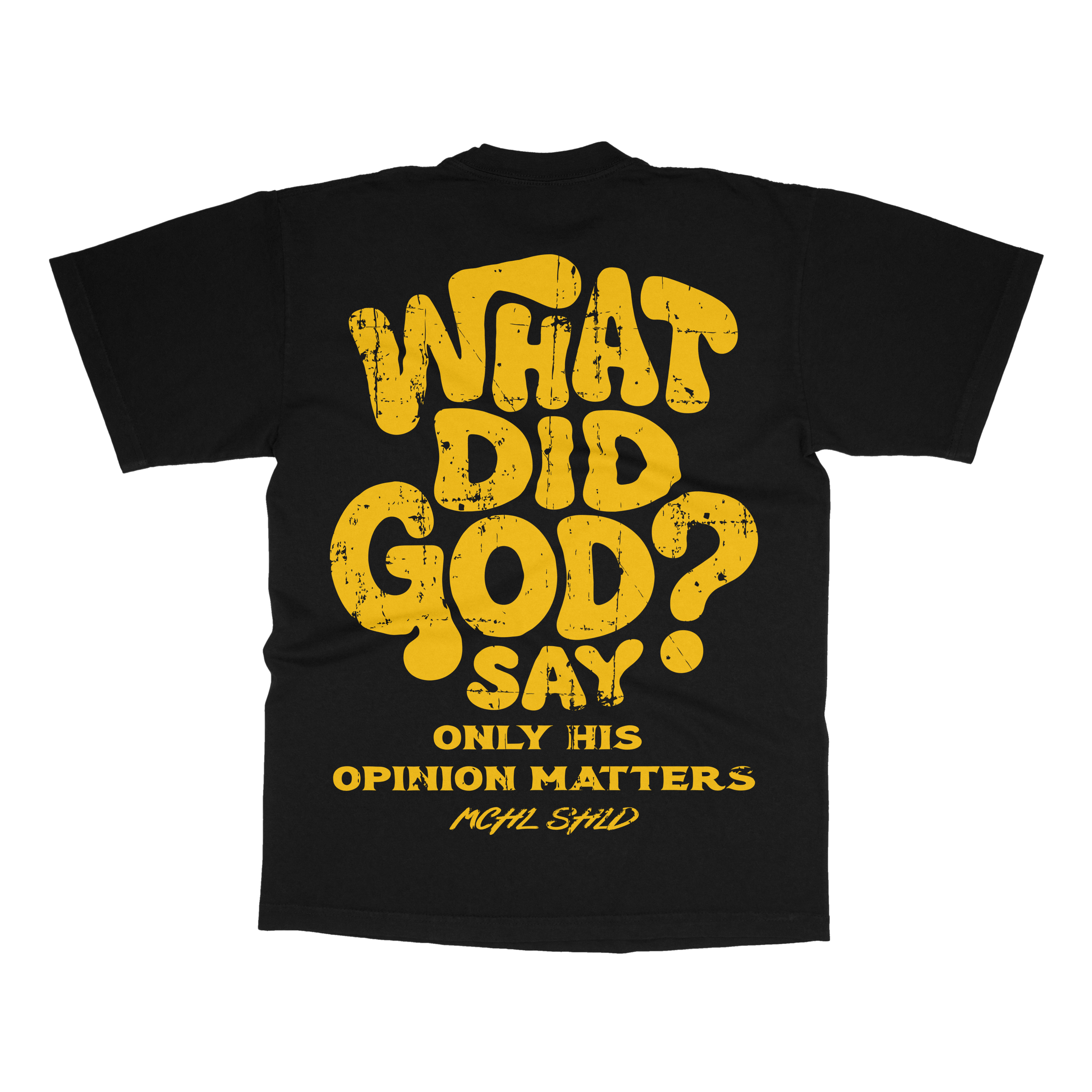 What Did God Say?