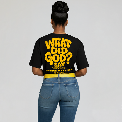 What Did God Say?